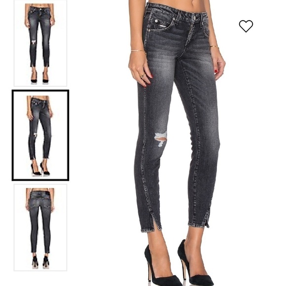 AMO Twisted Seam Jean in Vixen Destroy - Picture 1 of 9